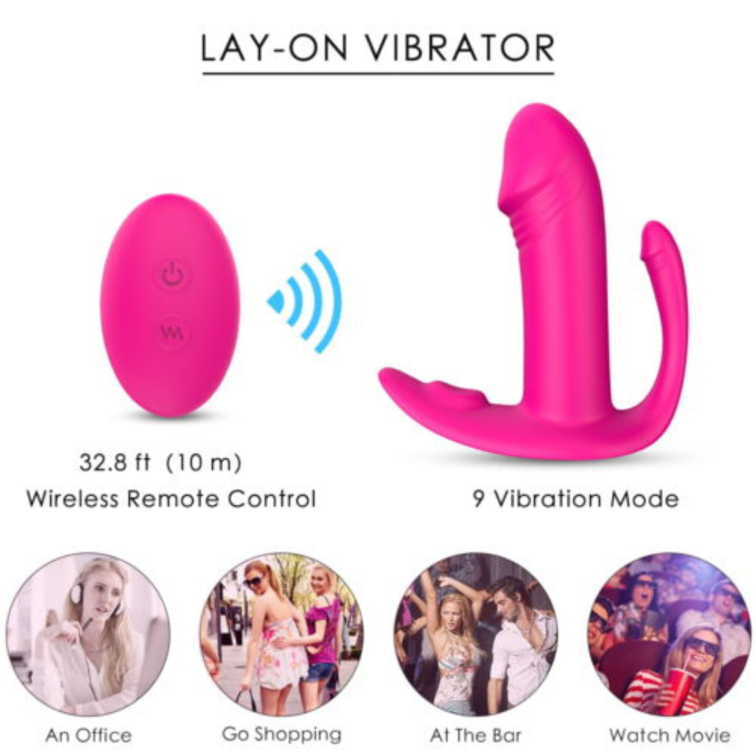 Remote Control Wearable Vibrator