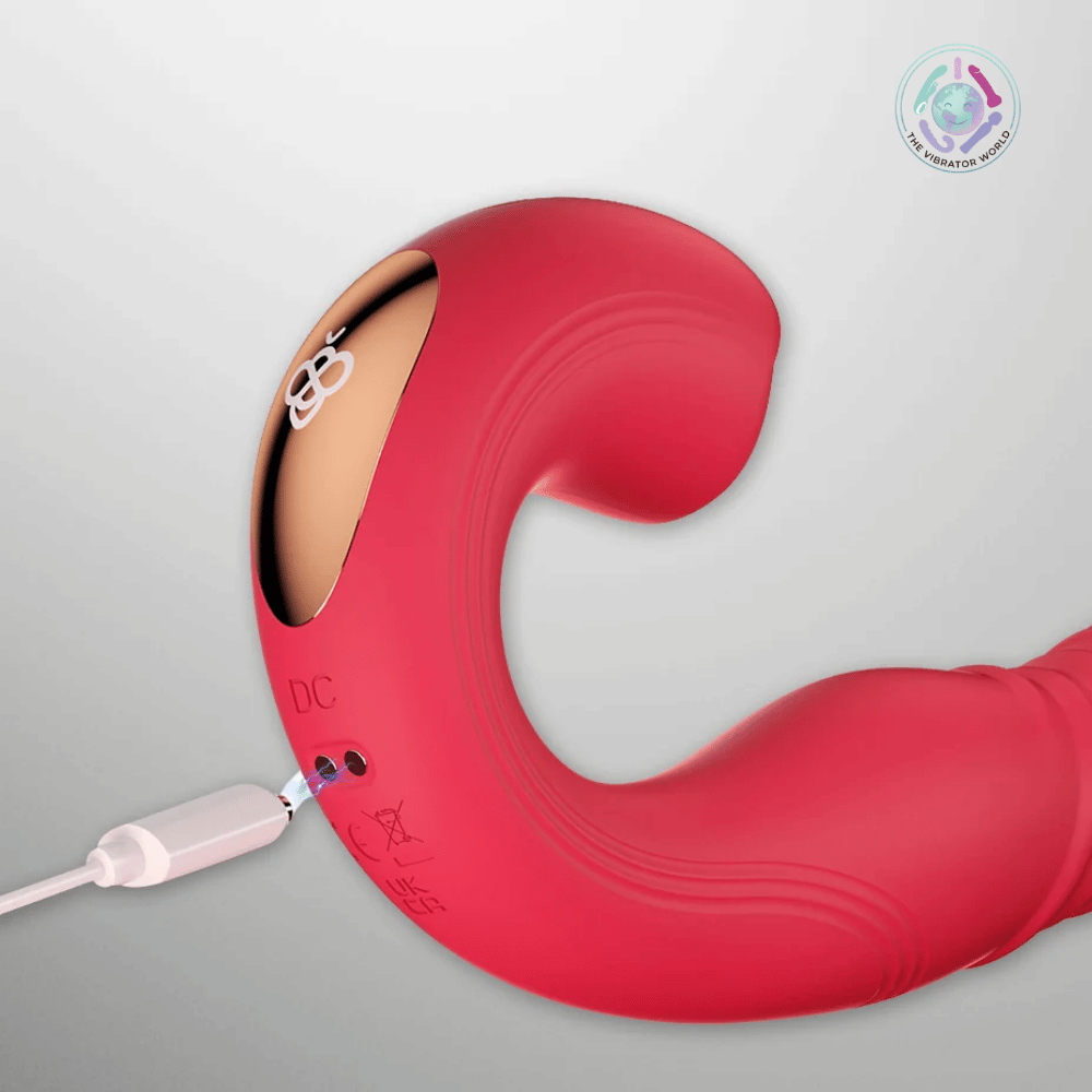 Honey Play Box Joi Thrust 2 App-Controlled Thrusting & Licking Vibrator